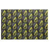 Sousaphone-Gewebe-Dunkelheit Stoff (Fat Quarter (45,7 x 55,9 cm))
