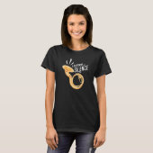Sousaphone I Destroy Silence Funny Marching Band G T-Shirt (Vorne ganz)