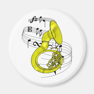 Sousaphone Magnet