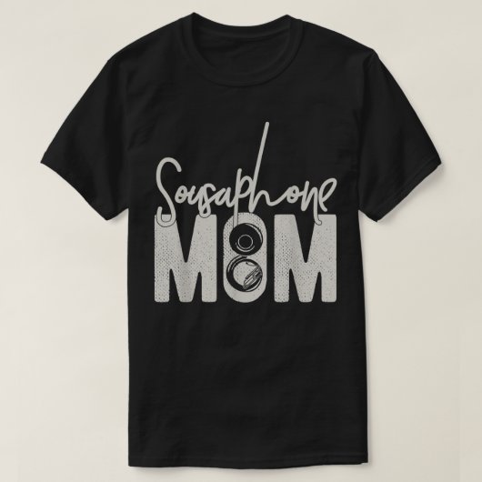 Sousaphone Mama Marching Band Geschenk für Sousaph T-Shirt (Design vorne)