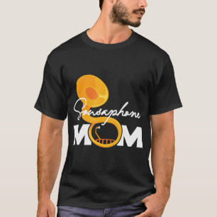 Sousaphone Mama Marching Band Musical Instrument T-Shirt