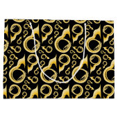 Sousaphone Marching Band Music Teacher Musiker Große Geschenktüte (Rückseite)