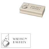 Sousaphone Marching Band Music Teacher Musiker Gummistempel (Stempel)