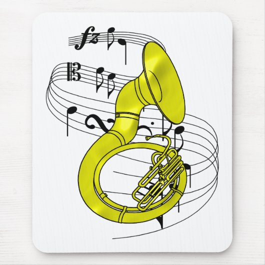 Sousaphone Mousepad (Vorne)