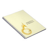 Sousaphone Music Teacher Notizblock (Rechte Seite)