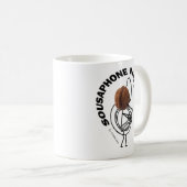 Sousaphone Nut Kaffeetasse (VorderseiteRechts)