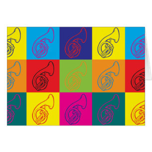 Sousaphone-Pop-Kunst