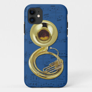 Sousaphone- u. Musiktelefonkasten. Auswahlfarbe Case-Mate iPhone Hülle