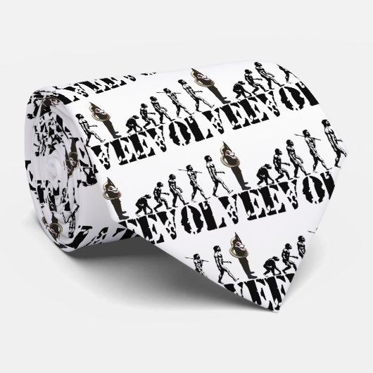 SousaphoneTubatubas-Evolutions-Musical-Kunst Krawatte (Gerollt)