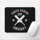 South Africa Cricket Team South African Flag Nativ Mousepad (Mit Mouse)