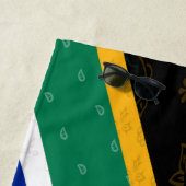 South AFrica Flag Beach Handtuch (Beispiel)