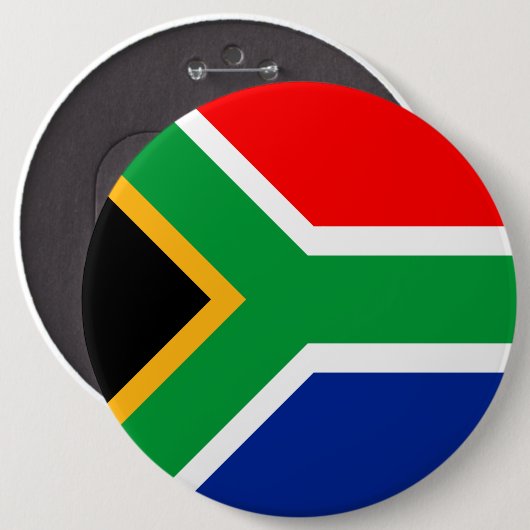 South Africa Flag Button (Vorne & Hinten)