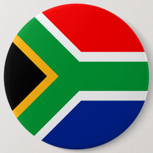 South Africa Flag Button
