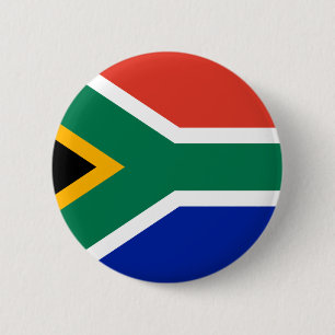 south africa flag button