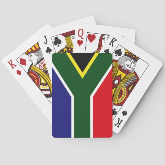 South Africa Flag Spielkarten (Rückseite)