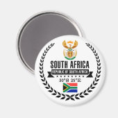 South Africa Magnet (Vorderseite/Rückseite)