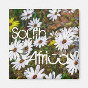 South Africa Velddrif West Coast Wild Flowers Magnet