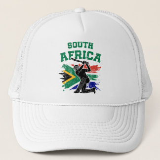 South African Cricket, South Africa Flag Flag Fan  Truckerkappe