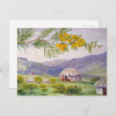 South African Doornboom, Marianne North Artist Postkarte (Vorne/Hinten)