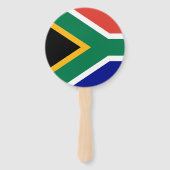 South African Flag Fächer (Rückseite)