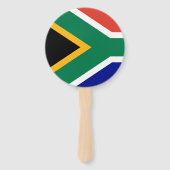 South African Flag Fächer (Vorderseite)