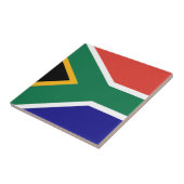 South African Flag Fliese (Seite)