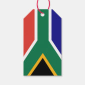 South African Flag Geschenkanhänger (Vorderseite)