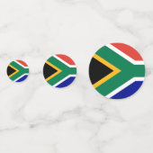 South African Flag Konfetti (Vorderseiten)