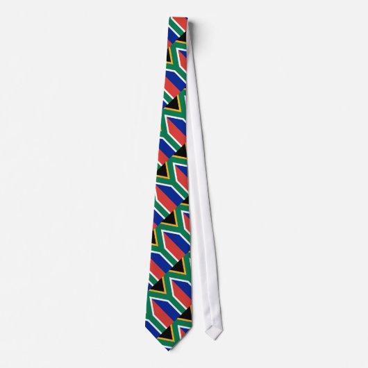 South African flag neck ties Krawatte (Vorderseite)