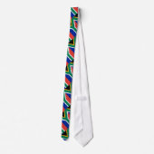 South African flag neck ties Krawatte (Rückseite)