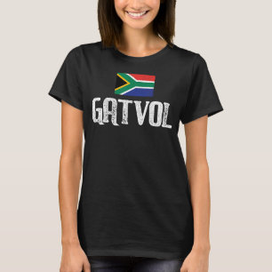 South African Gatvol Funny Braai Rugby Saffa T Shi T-Shirt