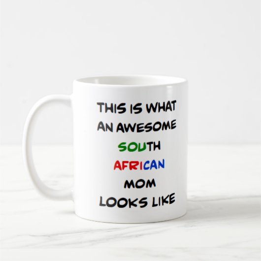 south african mom, awesome kaffeetasse (Links)