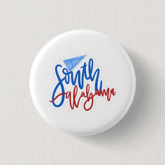 South Alabama Gameday Button (Vorderseite)
