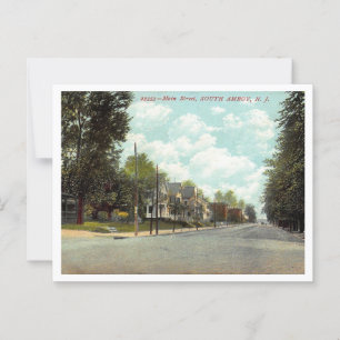 South Amboy NJ, Main Street 1910er Postkarte