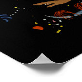 South America ~ Fly There Poster (Ecke)