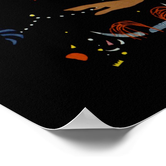 South America ~ Fly There Poster (Ecke)