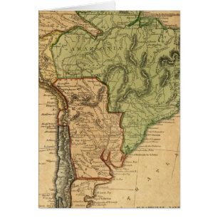 South America Map von Worcester