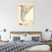 South America Part Medionale Leinwanddruck (Insitu (Schlafzimmer))