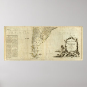 South America Southern Section Poster