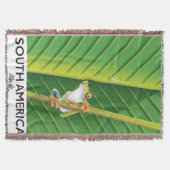 South America Tree Frog Urlaubsposter Decke (Vorderseite)
