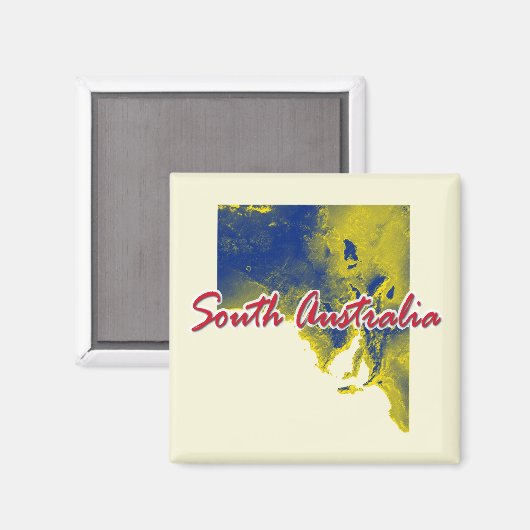 South Australia Magnet (Vorderseite/Rückseite)