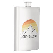 South Baldface New Hampshire Retro Flachmann (Rechts)