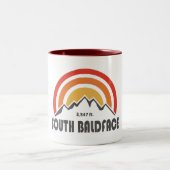 South Baldface New Hampshire Zweifarbige Tasse (Mittel)