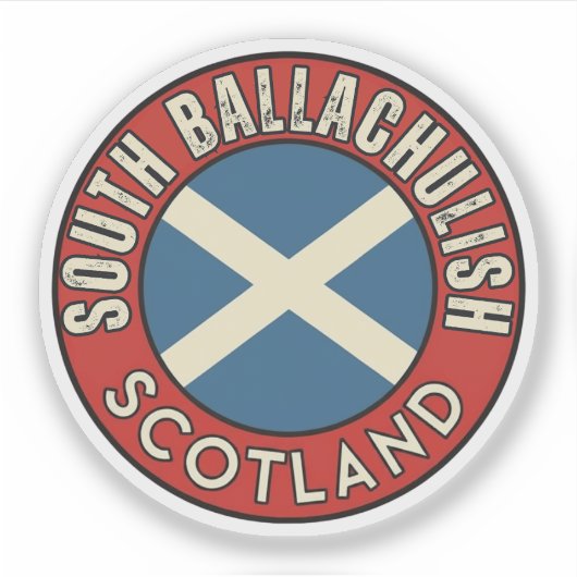 South Ballachulish, Schottland Aufkleber (Vorderseite)