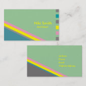South Beach Business Cards Visitenkarte (Vorne/Hinten)