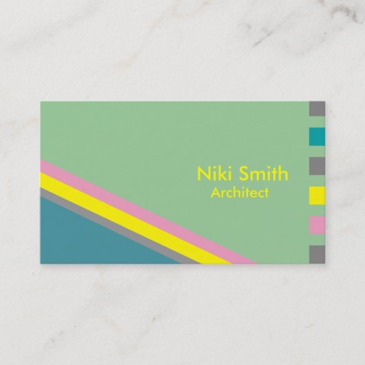 South Beach Business Cards Visitenkarte (Vorderseite)