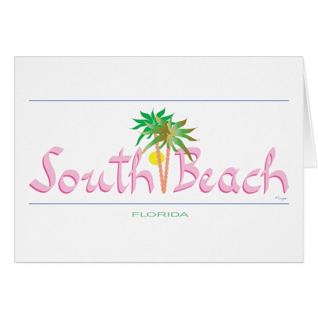 South Beach, FL (Vorderseite (Horizontal))