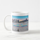 South Beach, FL City View Kaffeetasse (Links)