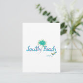 South Beach, FL Postkarte (Stehend Vorderseite)