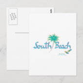 South Beach, FL Postkarte (Vorne/Hinten)